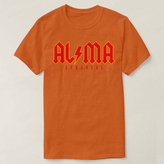 Alma Arkansas TShirt (Design Front)