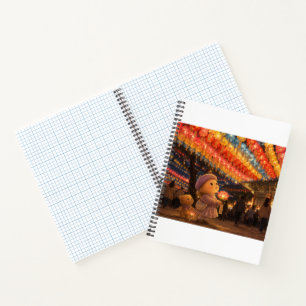 Alma Beneath the Lantern Sky Mug Notebook