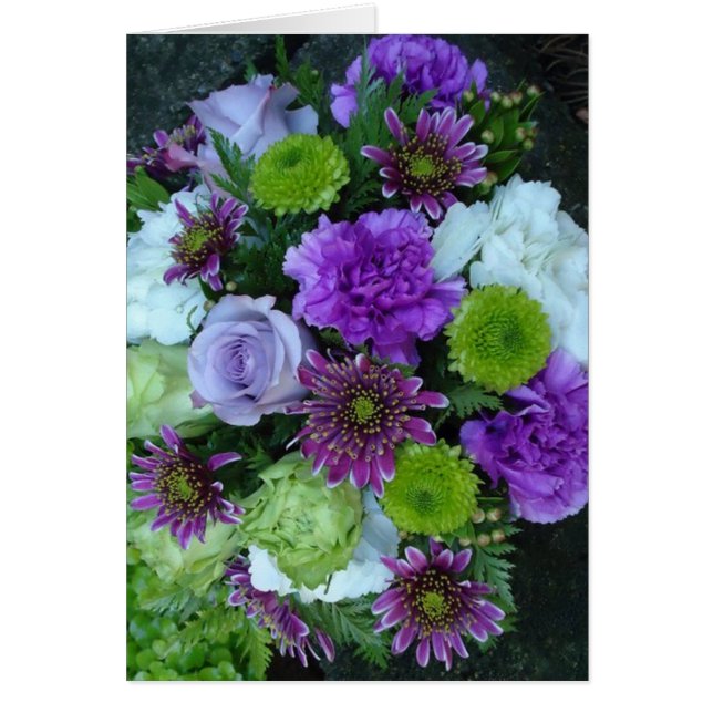 Alma Blooms Purple Bouquet (Front)