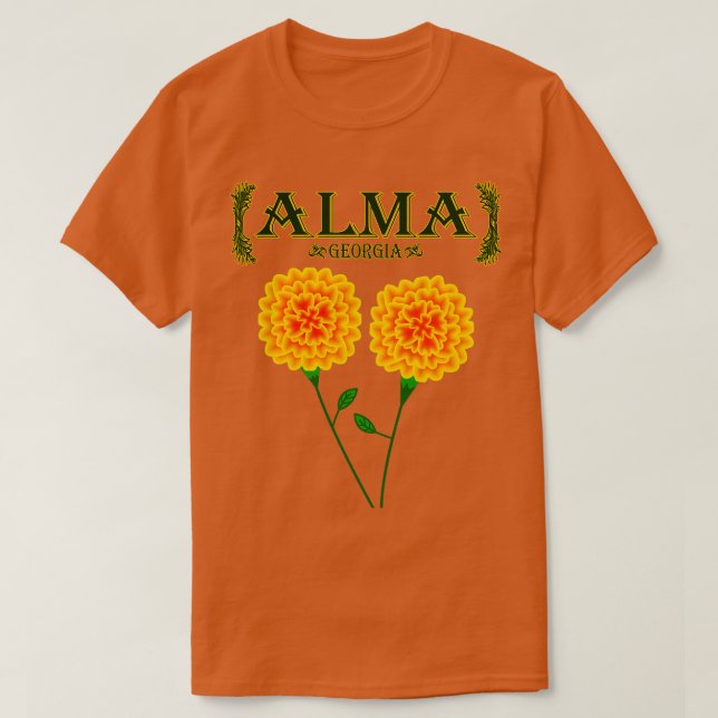 Alma Georgia TShirt (Design Front)