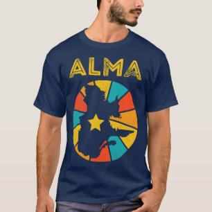 Alma Quebec Canada Vintage Distressed Souvenir 1 T-Shirt