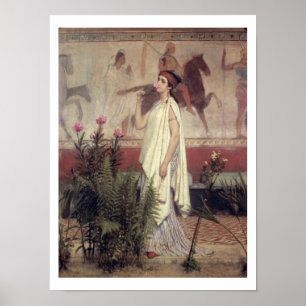 Alma-Tadema A Greek Woman, 1869 Poster