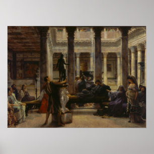 Alma-Tadema - A Roman Amateur Poster