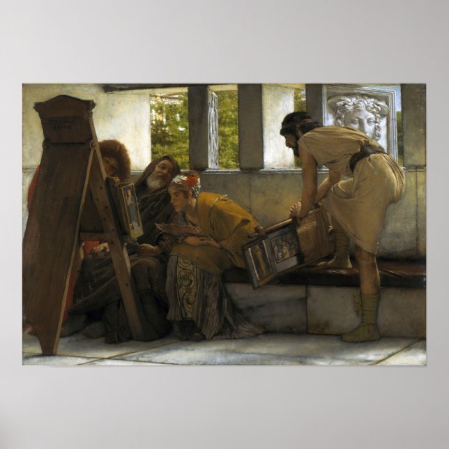 Alma-Tadema - A Roman Studio Poster (Front)