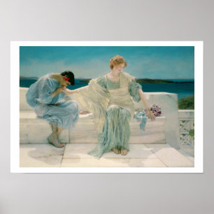 Alma-Tadema   Ask me no more, 1906 Poster