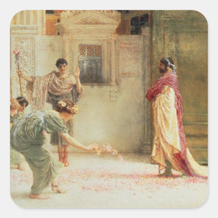 Alma-Tadema Caracalla: AD 211, 1902 Square Sticker