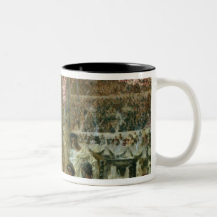 Alma-Tadema Caracalla and Geta, 1907 Two-Tone Coffee Mug