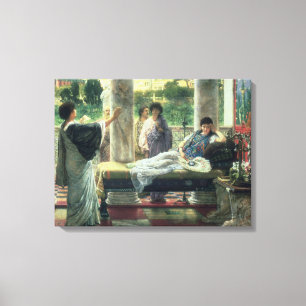 Alma-Tadema   Catullus Reading his Poems Canvas Print