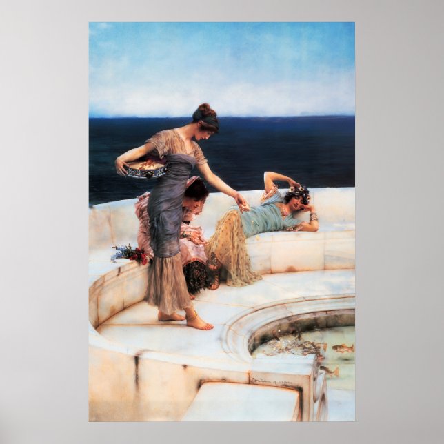 ALma-Tadema Classical Art Print Poster Home Decor  (Front)