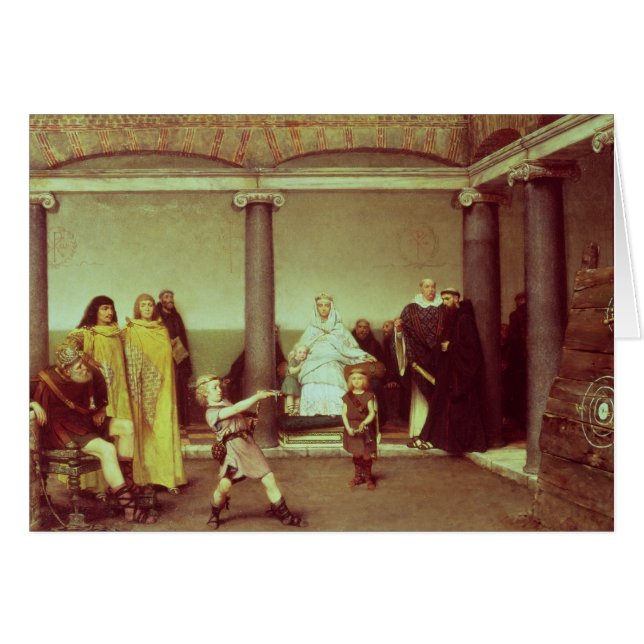 Alma-Tadema | Education of Children of Clothilde (Front Horizontal)