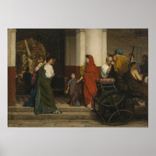 Alma-Tadema - Entrance Of The Theatre Poster