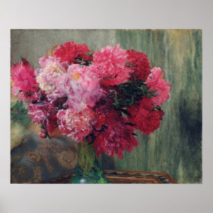 Alma-Tadema - Japanese Peonies Poster