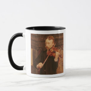 Alma-Tadema Maurice Sons playing the Violin Mug