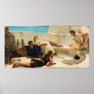 Alma-Tadema - Reading From Homer Poster