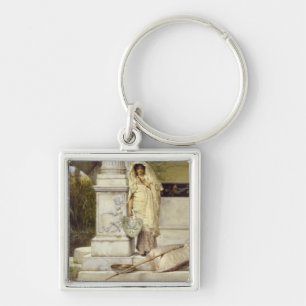 Alma-Tadema Roman Fisher Girl, 1873 Key Ring