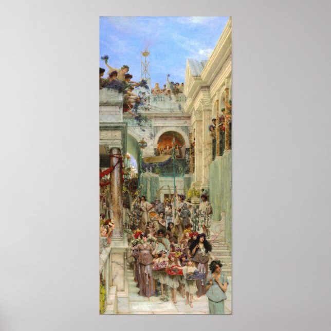 Alma-Tadema - Spring Poster (Front)