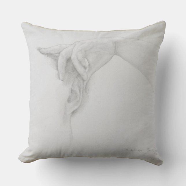 Alma-Tadema | Study for 'Thermaie Antoniniane' Cushion (Front)