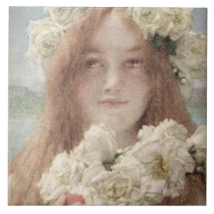 Alma-Tadema Summer Offering, 1894 Tile