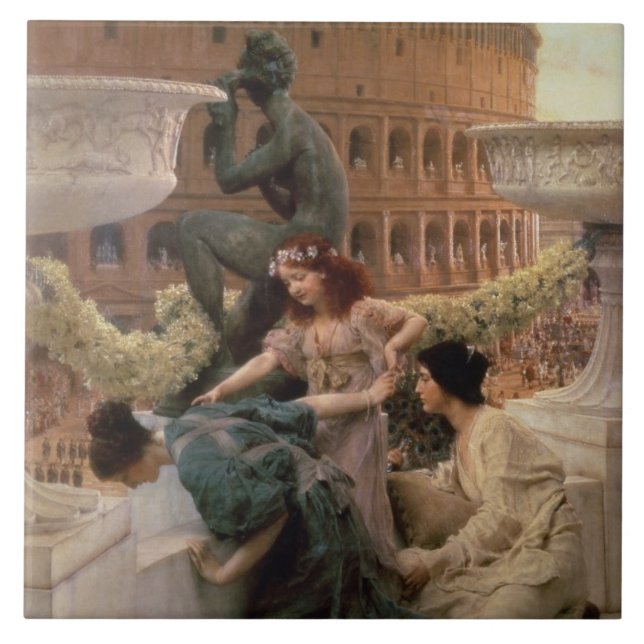 Alma-Tadema | The Coliseum, 1896 Tile (Front)