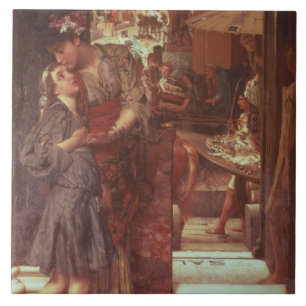 Alma-Tadema   The Departure, 1880 Tile