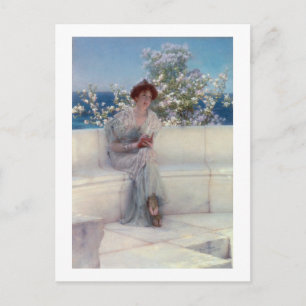 Alma-Tadema The Year is at the Spring Postcard