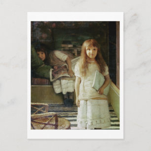 Alma-Tadema This is our Corner, 1873 Postcard