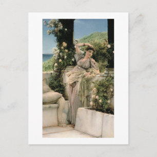 Alma-Tadema 'Thou Rose of All the Roses', 1885 Postcard