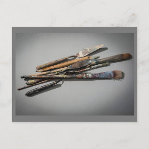 Alma Thomas's Painting Tools Postcard