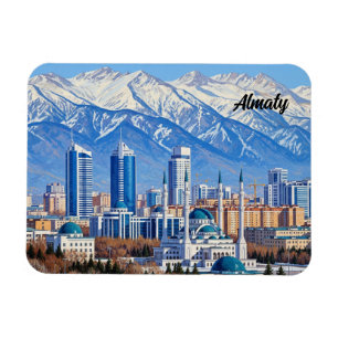 Almaty Kazakhstan Travel  Magnet