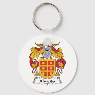 Almeida Family Crest Key Ring