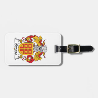 Almeida Family Crest Luggage Tag