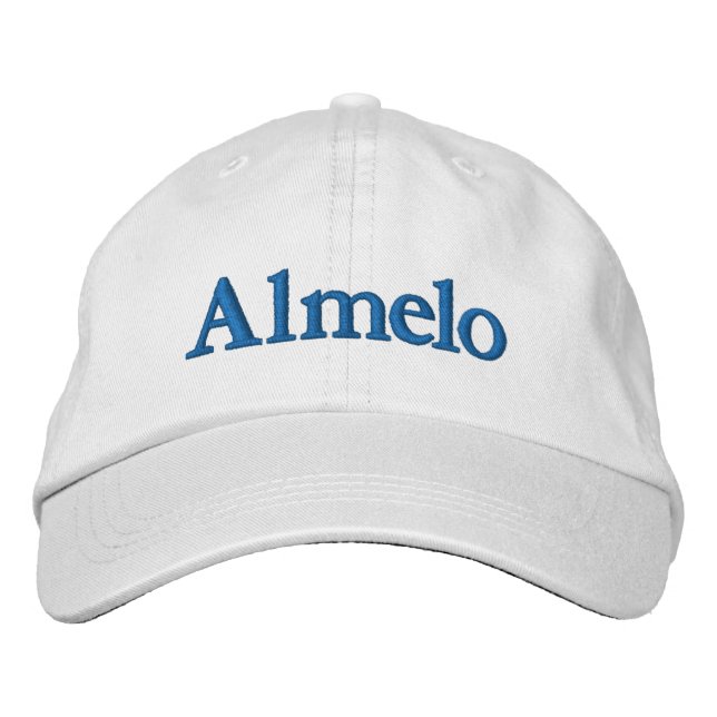 Almelo Embroidered Baseball Cap (Front)