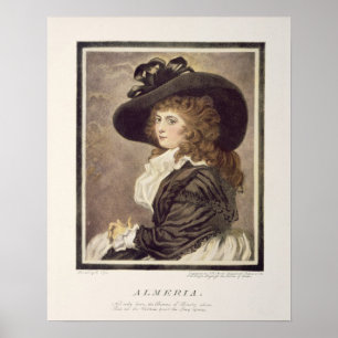 Almeria, engraved and pub. by John Raphael Poster