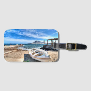 Almería, La Isleta Del Moro Mar Mediterráneo Luggage Tag