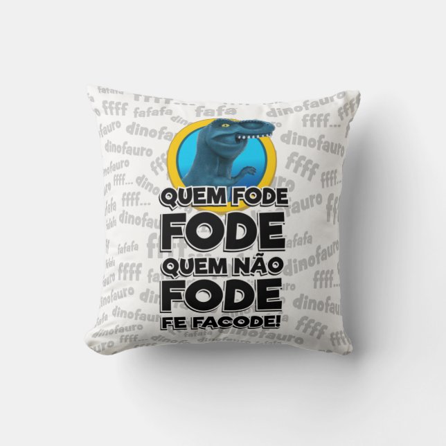Almofada Fe Amo Dinofauro Cushion (Front)