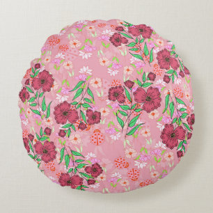 Almofada Round flower garden Cushion