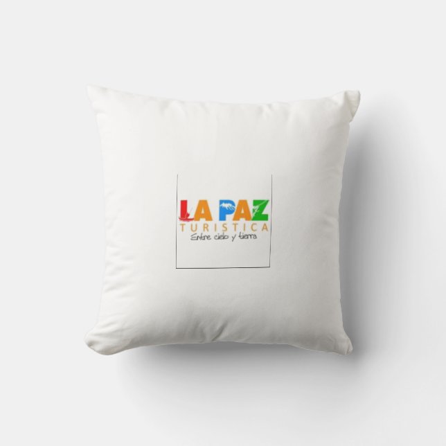 Almohada La Paz turistica Cushion (Front)