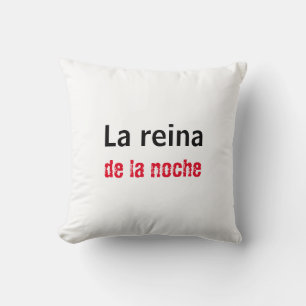 Almohada la reina de la noche cushion