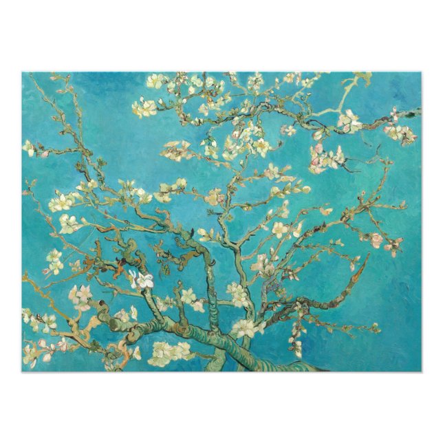 Almond Blossom, 1890 by Vincent van Gogh Photo Print (Front)