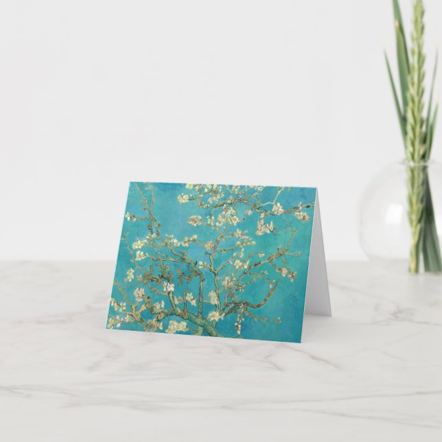 Almond Blossom by Vincent van Gogh Thank You Card (Front)