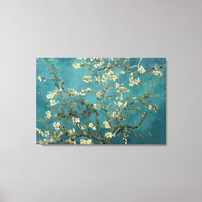 Almond Blossom Canvas Print (Front)