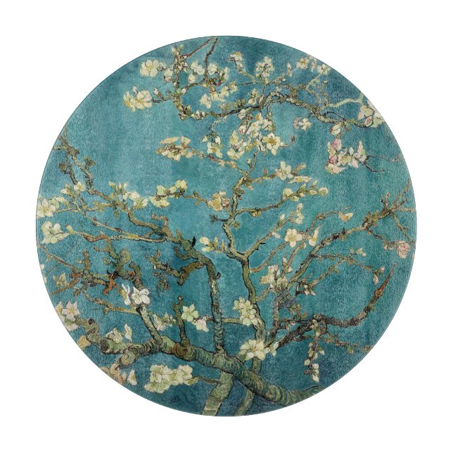 Almond Blossom Cutting Board (Front)