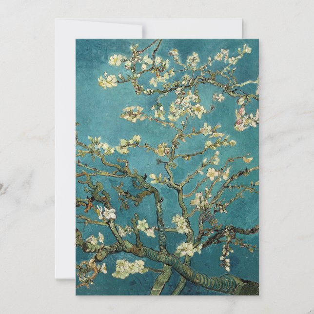 Almond Blossom Invitation (Front)