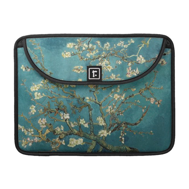 Almond Blossom Macbook Pro Flap Sleeve For MacBooks (Front Closed)