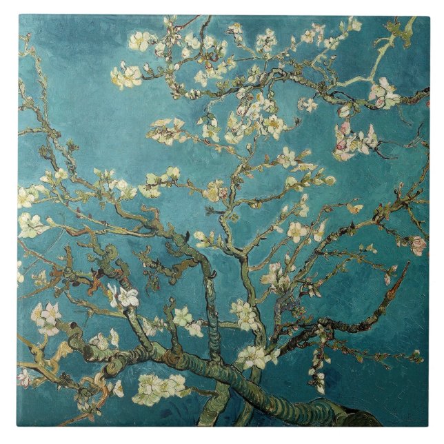 Almond Blossom Tile (Front)