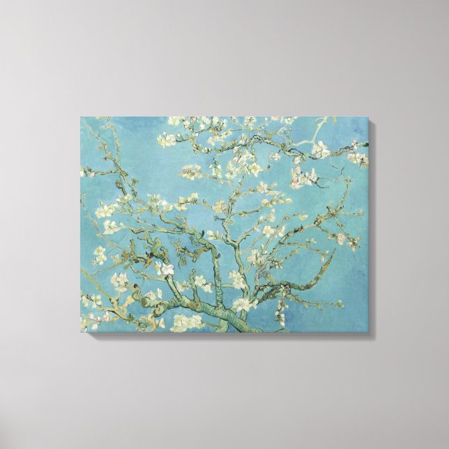 Almond Blossom Van Gogh Canvas Print (Front)