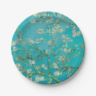 Almond Blossom Van Gogh Paper Plate