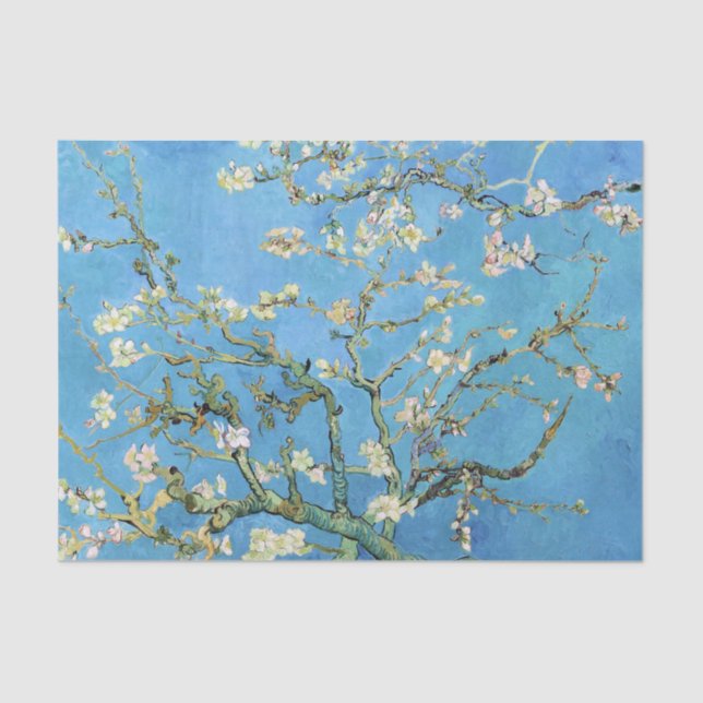 Almond Blossom Vincent Van Gogh Tissue Paper (Front)