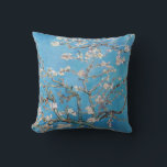 Almond Blossoms Blue Vincent van Gogh Art Painting Cushion<br><div class="desc">Vincent van Gogh (Dutch, 1853 - 1890) Almond Blossom, 1890, Oil on canvas Unframed: 73.3 cm x 92.4 cm Vincent van Gogh painted this still life of almond blossoms against a blue sky for his newborn nephew who was named after him. The almond tree is a symbol of this new...</div>