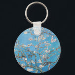 Almond Blossoms Blue Vincent van Gogh Art Painting Key Ring<br><div class="desc">Vincent van Gogh (Dutch, 1853 - 1890) Almond Blossom, 1890, Oil on canvas Unframed: 73.3 cm x 92.4 cm Vincent van Gogh painted this still life of almond blossoms against a blue sky for his newborn nephew who was named after him. The almond tree is a symbol of this new...</div>